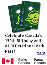 Celebrate Canada's birthday (and 100 years of their national parks) in 2017 with a FREE National Park Pass.